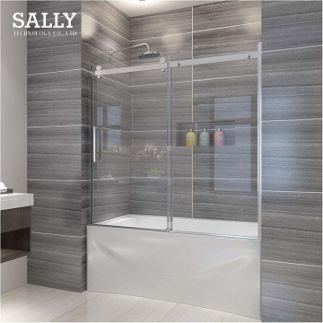 Sally Bathroom enclosure semi-cadre de la porte coulissante autonome