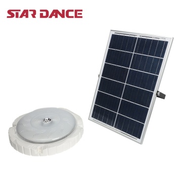 Modern Dimmable Remote Control LED Solar Ceiling Light - Set of 2, 50W/100W/200W, IP65, ABS, Indoor/Outdoor Gardening
