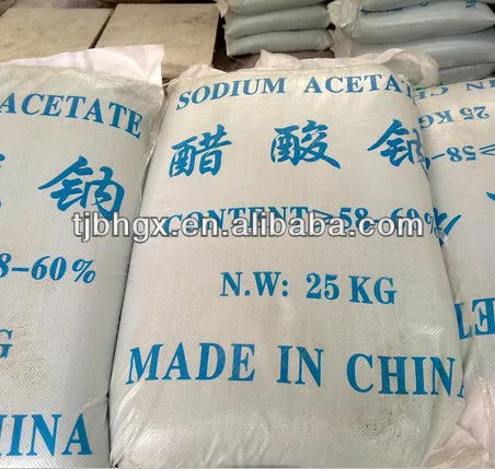 sodium acetate trihydrate for water treatment