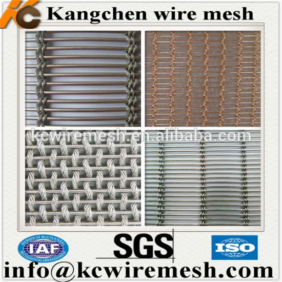 Hot sales!! Kangchen brand architectural decorative shop-exhibition stands cable wire mesh