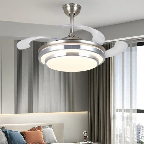 Intelligent Nordic Luxury: Variable Frequency Silent Fan Light for Living Room and Bedroom