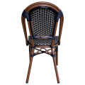 Aluminiowa imitacja bambusowa krzesło jadalne