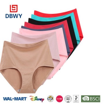 Hot sale seamless 100% cotton underpants for women plus size