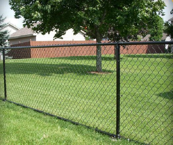 PVC Coated Galvanized Chain Link Wire Mesh Used Chain Link Fence