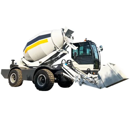 Titan New Model TL2500: Mobile Portable Cement Mortar Mixer & Self-Loading Concrete Mixer