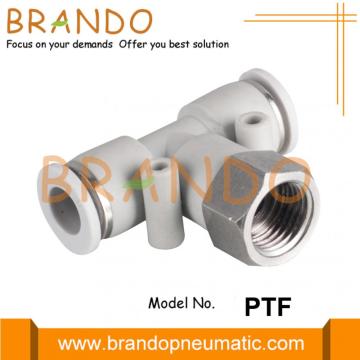 Female Branch Tee Quick Pneumatic Hose Fitting