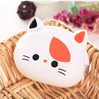 Korea Style Silicon Rubber Coin Purse