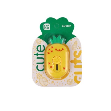 Cartoon Fruit Design Portable Mini Utility Knife - 3 kolory