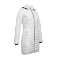 Ladies long Jacket with blocking color