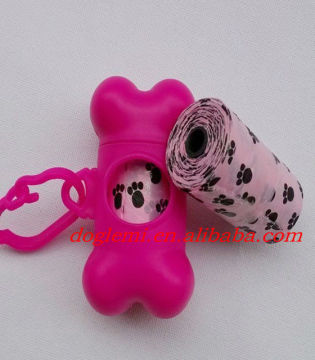 Wholesale environmental degradable pet waste bags,rabbit Waste Pooper Scoopers Bags, clean-up bags