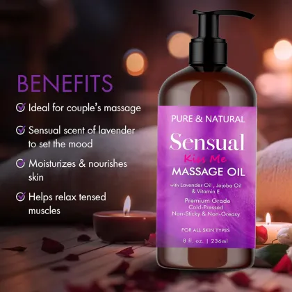 Private Label Passion Sensual Massage Oil