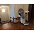 Stairlift de cadeira curva para casa