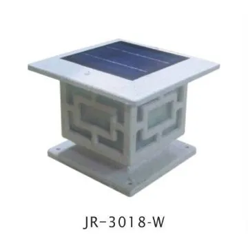 2014 best selling outdoor solar pillar lighting