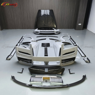 MSY Style Dry Half Carbon Fiber Car Body Kit for Rolls Royce Cullinan 2018-2019
