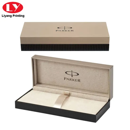 Custom Luxury Shell Pen Box Velvet Insert