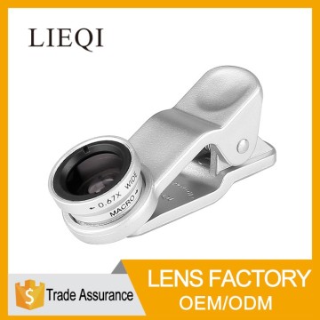 High quality special type fashion smart phone lens,58mm fisheye lens,camera fisheye lens