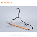 EISHO New Style Black Wood Metal Suit Hanger