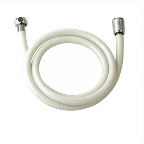 Manguera flexible de baño de plástico PVC blando blanco