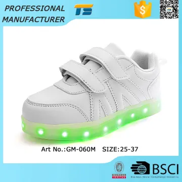 Rechargeable Luminous Shoes For Kid Shining Led Light Up Kids Shoes