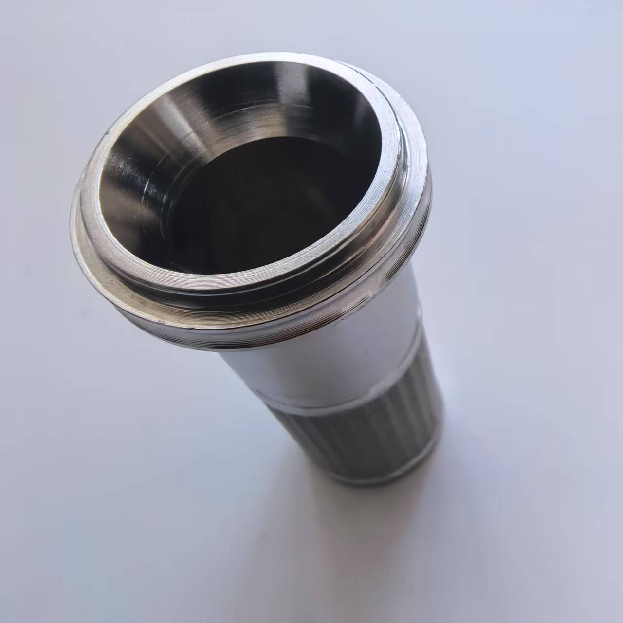 KF25 Vacuum Pipe Gas Dust Strainer 5-10μm Filtration (2)