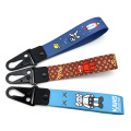 Sublimering Keychains Lanyard Tilpasset nøgleringsdesign