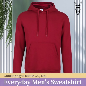 Erkek Çok Yönlü Boş Puf Desenli Kapüşonlu Üst