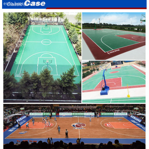 Advanced Technology Outdoor PVC Sports Flooring