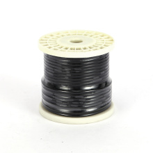 Nylon coated steel wire rope for fitness applications