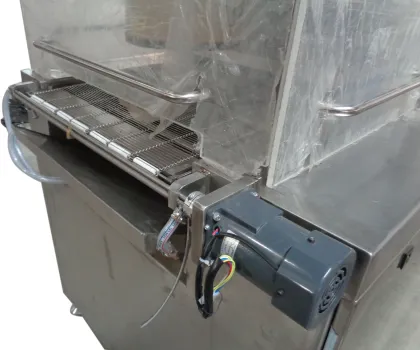 GUSU Chocolate Coating Machine for Cakes and Snickers Bars