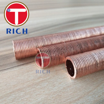 Copper Steel Low Fin Tube with Integral Fins