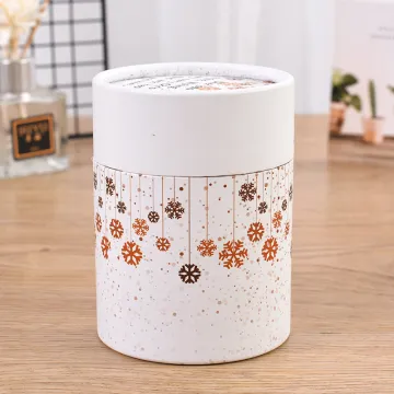 Round Rolled Edge Hat Packaging Paper Deodorant Tubes