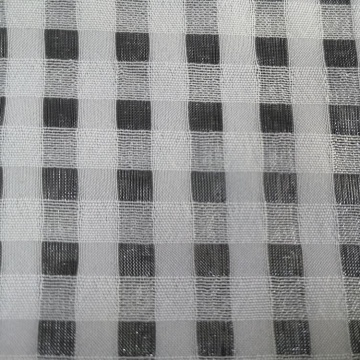 Tissu de contrôle de tissu gaufré blanc polyester de vente d&#39;usine