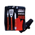14pcs BBQ set with steak knife and fork