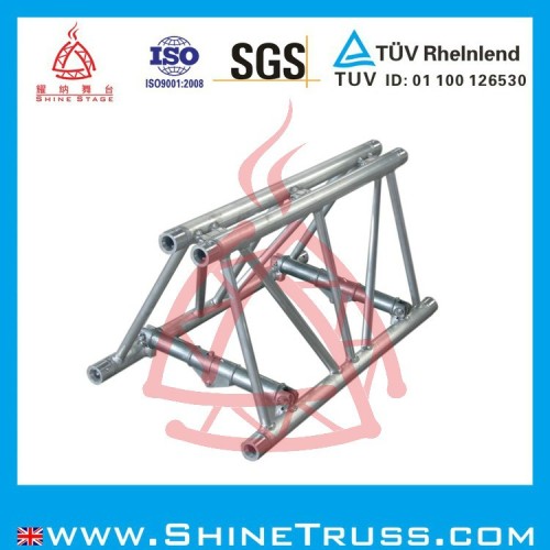 outdoor hot advertised aluminum triangle folding truss stage