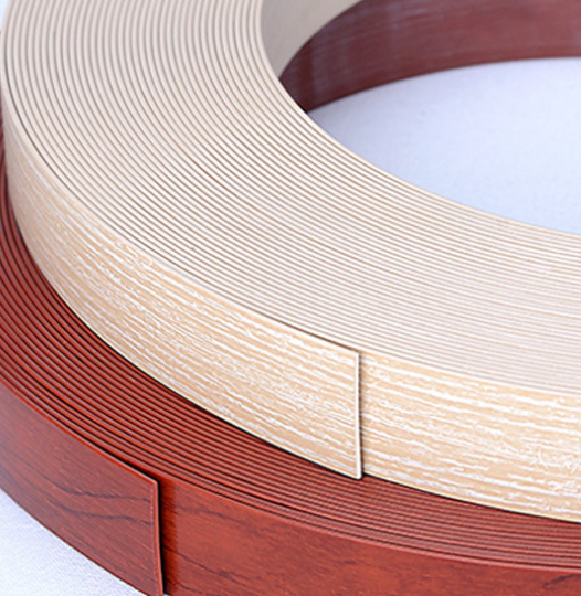 Flexible PVC Edge Banding Type Plastic T Molding