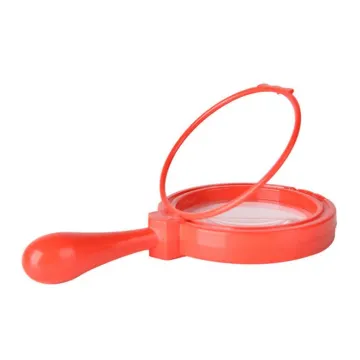 New Stand Plastic 3X HD Magnifying Glass: Desktop & Handheld Optical Magnifier