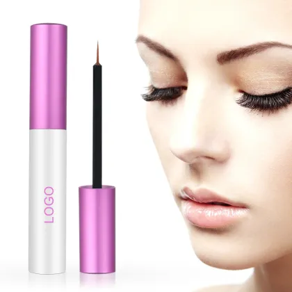 Premium Organic Eyelash Growth Serum and Eyebrow Enhancer - Non-Irritating and Effective