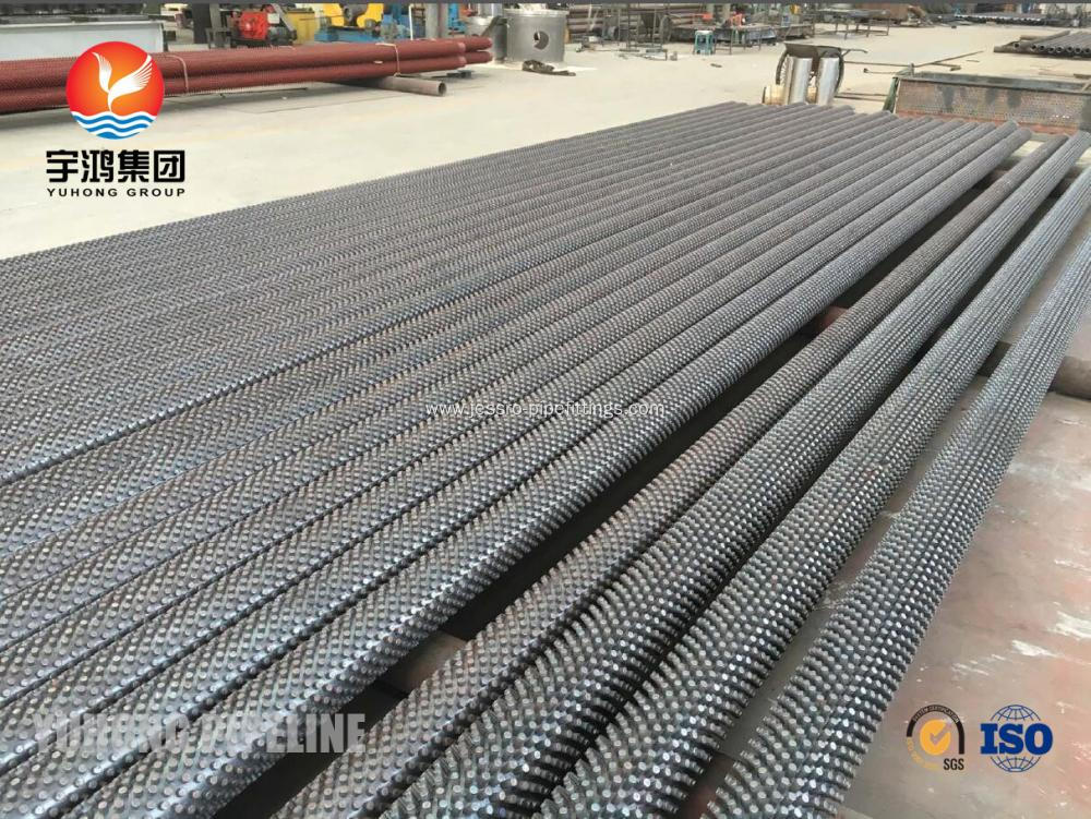 SA335 P11 / P22 / P91 Studed Tubes For Chemical industry