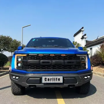 PP Plastic Bumpers Body Kit for Ford F150 2015-2020 to 2022 Raptor Conversion