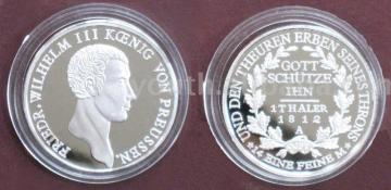 sliver replica coin