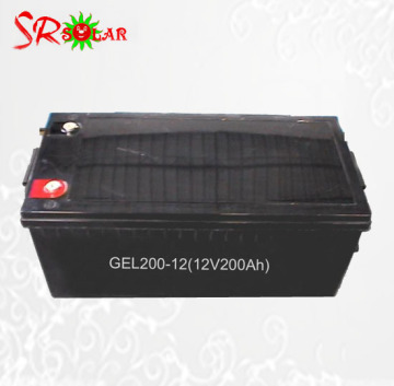 Good quality storage battery GEL solar battery for solar system