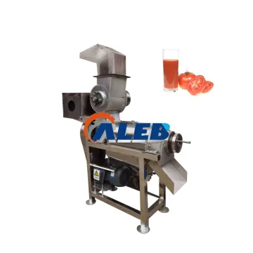 Stainless Steel Fruit and Vegetable Spiral Screw Juicing Machine: Extracting Fresh Juice Efficiently