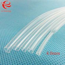 Heat Shrink Tube Transparent Heat-Shrink Tubing Diameter 4mm Thermo Jacket Wire Wrap Insulation Materials Elements 1meter /lot