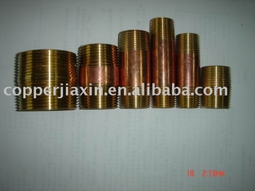 copper nipple or brass nipple