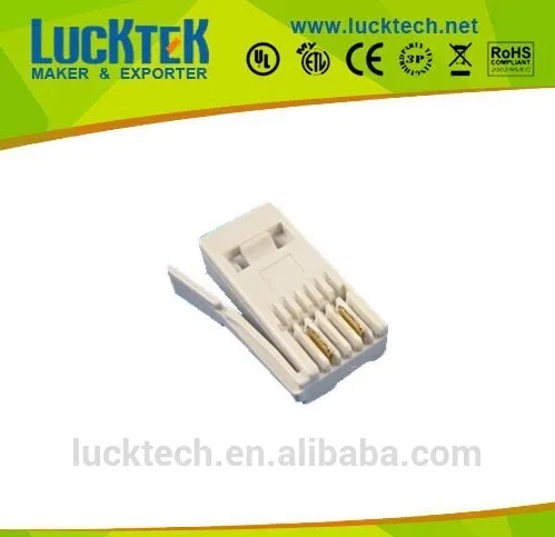 UK 6P2C RJ11Telephone PLUG