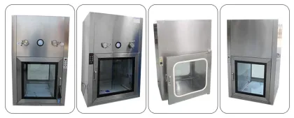 Stainless Steel 304 Dynamic Pass Box For Laboratory