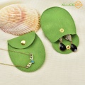 Eleganter Ultra-Fine-Velvet-Schmucktasche mit Schnappschuss