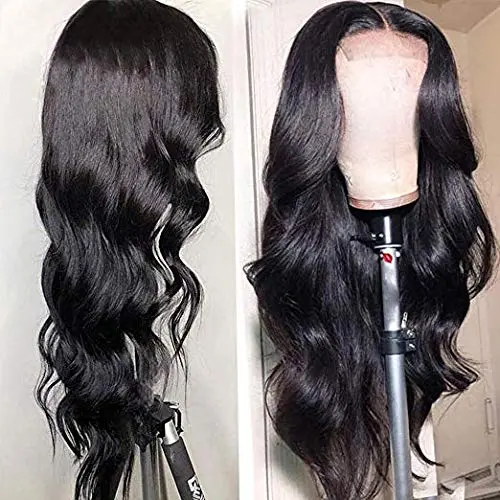 Vendor Stock 13X4 Hd Transparent Swiss Lace Wigs Human Hair Lace Front Glueless Brazilian 100% Virgin Natural Human Hair Wigs