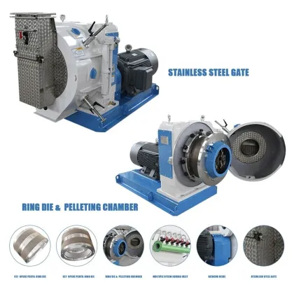 VAN AARSEN C750 and Andritz Simon Heesen V3 75 Stainless Steel X46CR13 Ring Die for Animal Feed Pellet Machines