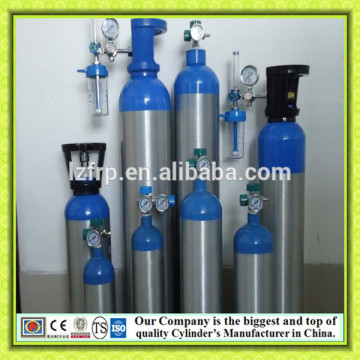 Medical/clinical Oxygen Cylinder O2 hydraulic Aluminum seamless